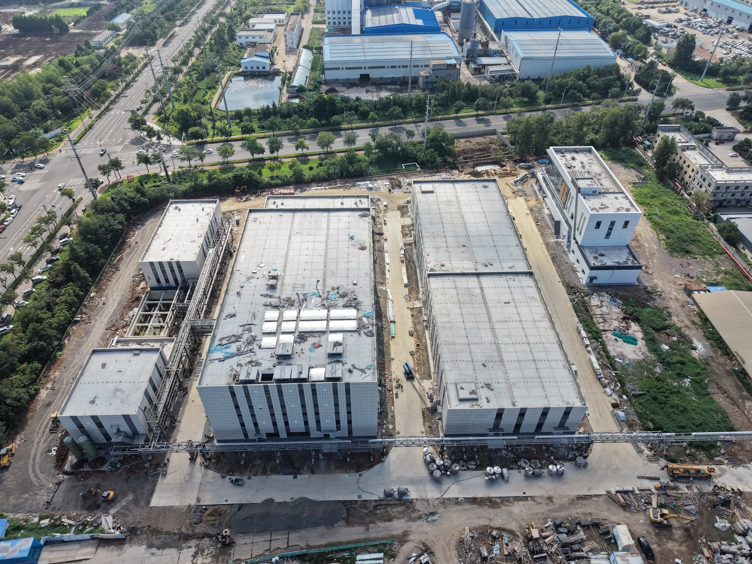 山东实能德氨基乙酸项目项目实景 2